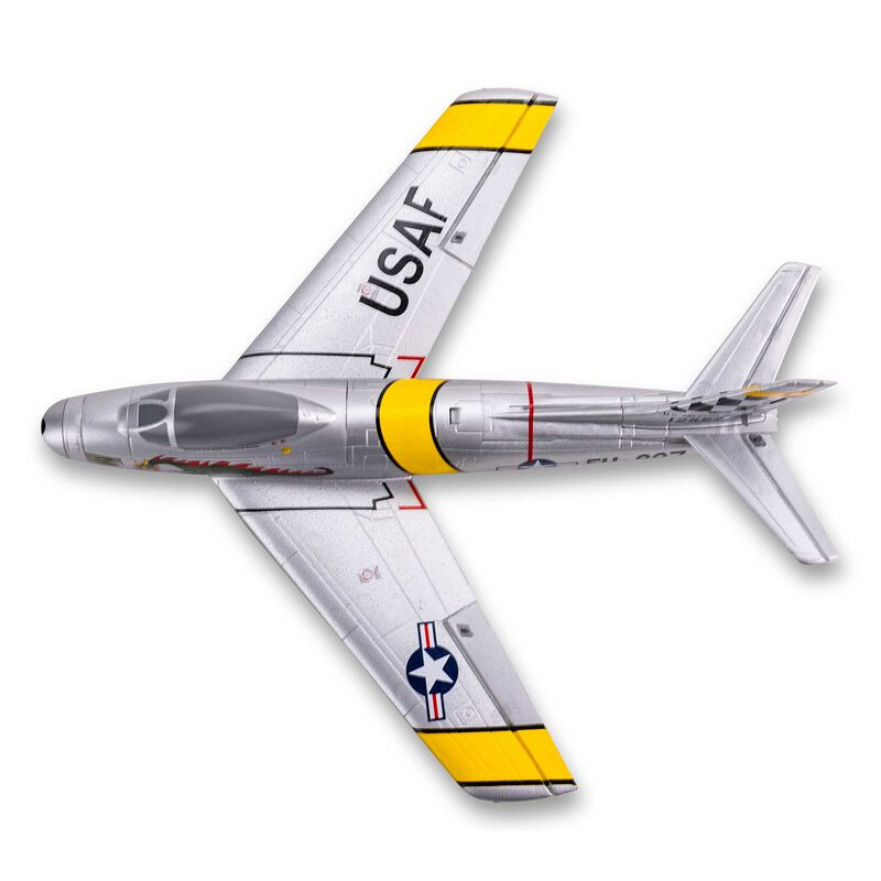 UMX F-86 Sabre 30mm EDF Jet BNF Basic with AS3X and SAFE Select- FLASH RC