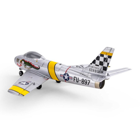 UMX F-86 Sabre 30mm EDF Jet BNF Basic con AS3X y SAFE Select- FLASH RC