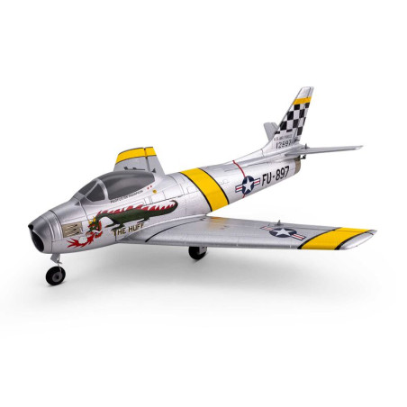 UMX F-86 Sabre 30mm EDF Jet BNF Basic con AS3X e SAFE Select- FLASH RC