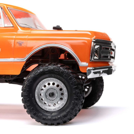 1/24 SCX24 1967 Chevrolet C10 4WD Brushed Truck RTR, arancione