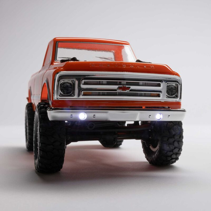 1/24 SCX24 1967 Chevrolet C10 4WD Brushed Truck RTR, arancione