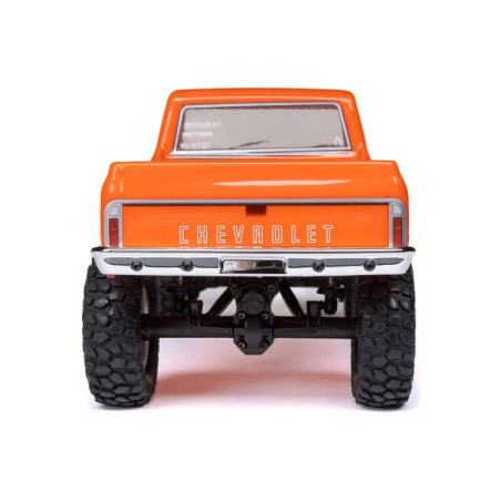 1/24 SCX24 1967 Chevrolet C10 4WD Brushed Truck RTR, Orange - FLASH RC