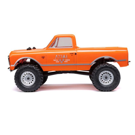 1/24 SCX24 1967 Chevrolet C10 4WD Camión Cepillado RTR, Naranja