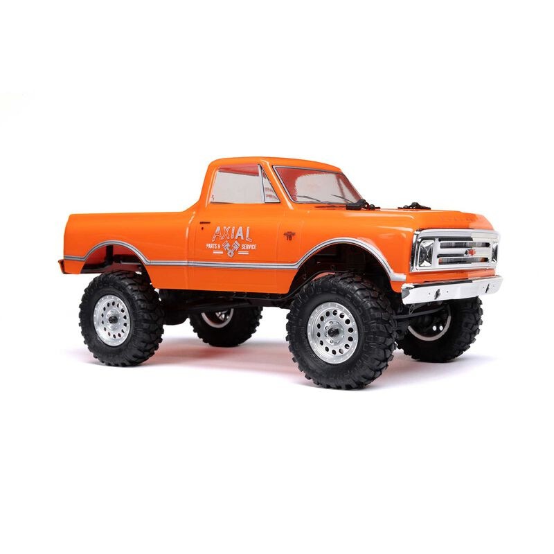 1/24 SCX24 1967 Chevrolet C10 4WD Brushed Truck RTR, arancione