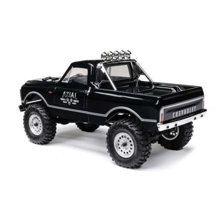 1/24 SCX24 1967 Chevrolet C10 4WD Brushed Truck RTR, Schwarz