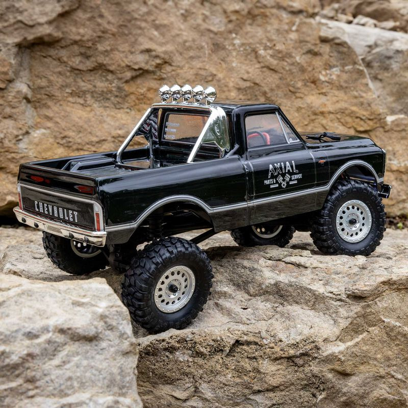 1/24 SCX24 1967 Chevrolet C10 4WD Camión Cepillado RTR, Naranja