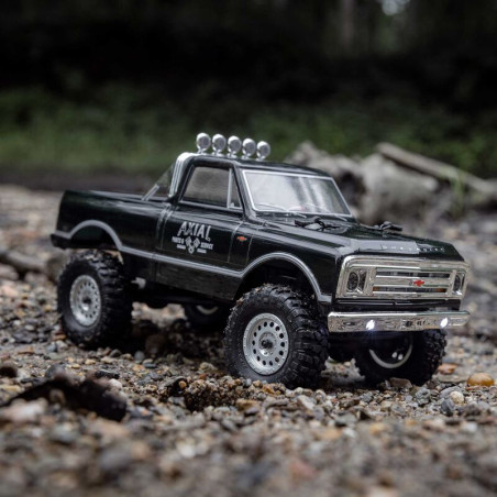 1/24 SCX24 1967 Chevrolet C10 4WD Camión Cepillado RTR, Naranja