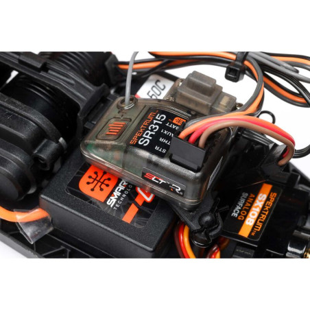1/18 Mini-T 2.0 V2 2WD Stadium Truck Brushless RTR, Rot