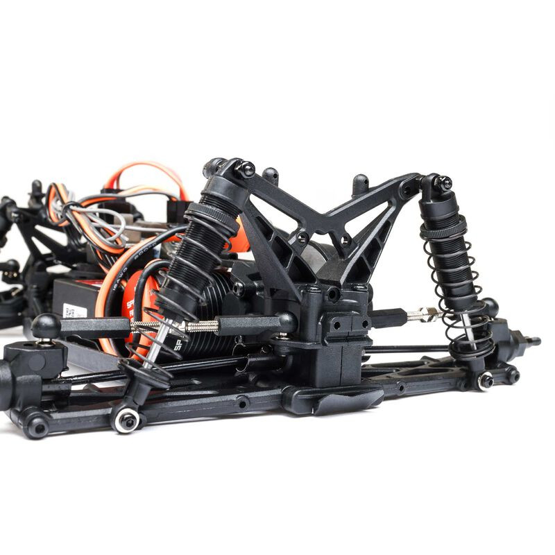 1/18 Mini-T 2.0 V2 2WD Camión de estadio RTR sin escobillas, Rojo
