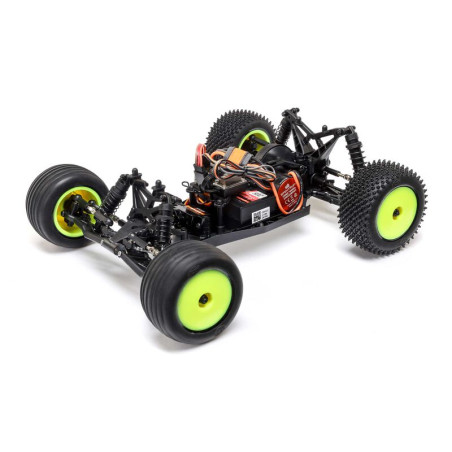 1/18 Mini-T 2.0 V2 2WD Stadium Truck Brushless RTR, Rouge - FLASH RC