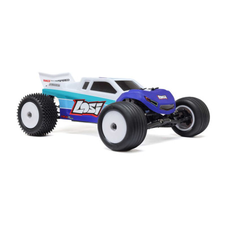 1/18 Mini-T 2.0 V2 2WD Camión de estadio RTR sin escobillas, Blue