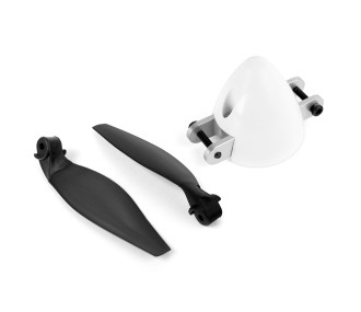 Hélices plegables negras + cono para Falke/Beta - KAVAN - FLASH RC