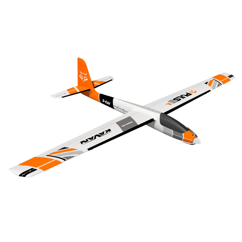 KAVAN Pulse Naranja 2200mm PNP Planeador - FLASH RC