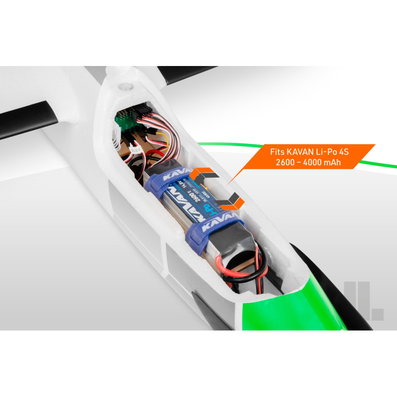 Motoplaneur Kavan Pulse Vert 2200mm PNP - FLASH RC