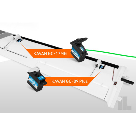 KAVAN Pulse Orange 2200mm PNP glider - FLASH RC