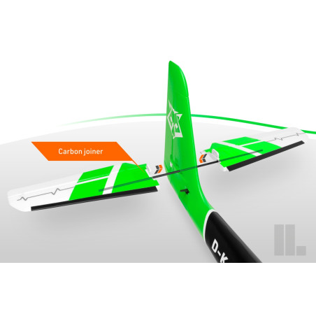 Segelflugzeug KAVAN Pulse Orange 2200mm PNP - FLASH RC