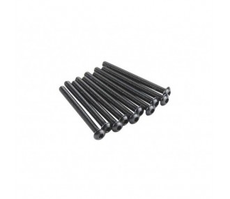 Ricambi per auto RC - AXIAL AX31119 Testa di bottone esagonale 3x35mm (10) - FLASH RC