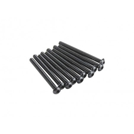 Piezas de repuesto para coches RC - AXIAL AX31119 Cabeza de botón hexagonal 3x35mm (10) - FLASH RC