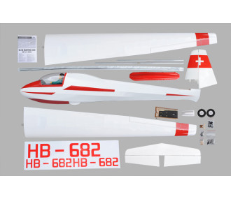 RC Gliders - KA 8B 3500 approx. 3.5m Phoenix Model - FLASH RC 2
