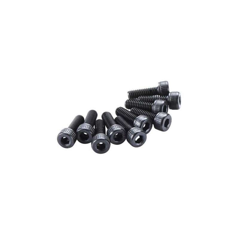 RC Car Parts - AXIAL AX31121 Tornillo de cabeza cilíndrica 4x12mm (10) - FLASH RC