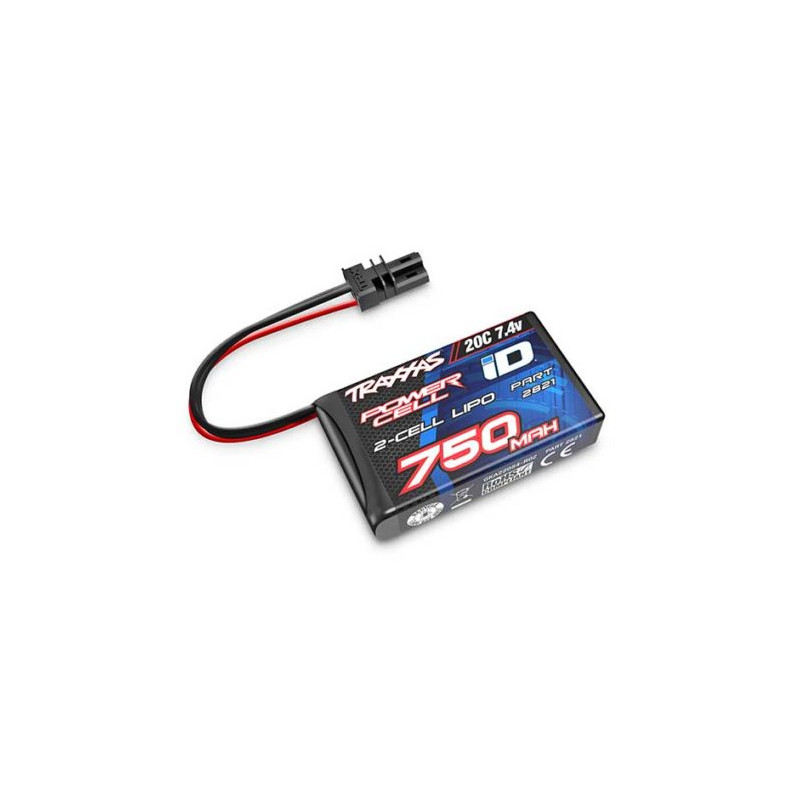 Traxxas Lipo-Akku 7.4V 2S 750mAh ID - 2821 - FLAHS RC