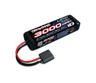 Traxxas Lipo Battery 7.4V 2S 3000mAh ID - 2827X - FLASH RC