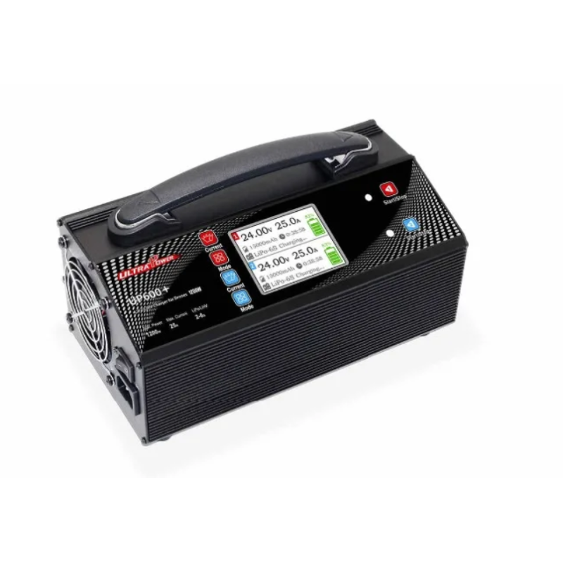 Cargadores - Cargador UP600+ 2x300W 12V/220V Ultra Power - FLASH RC