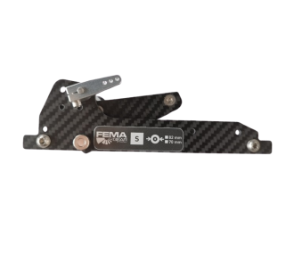 Tren de aterrizaje mecánico retráctil - FEMA 9830A Tren de aterrizaje retráctil 3-7kg (sin rueda) - FLASH RC