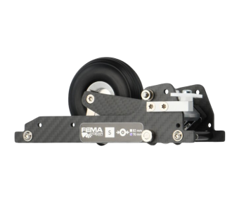 Mechanical retractable glider gear - FEMA 9830A retractable glider gear 3-7kg (without wheel) - FLASH RC 2