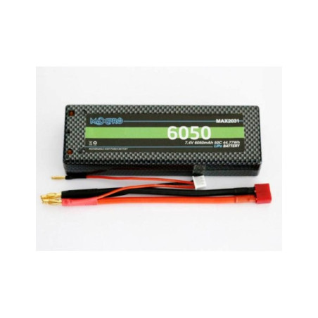Battery / Accu LIPO 7.4V 6050MAH 50C HC
