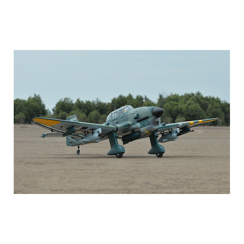 Warbirds RC - Modelo Phoenix Stuka Ju87 60cc GP/EP ARF 2.40m - FLASH RC