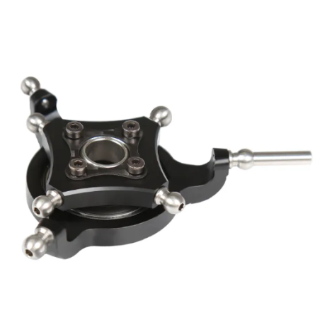 M4 - Piatto oscillante in alluminio nero