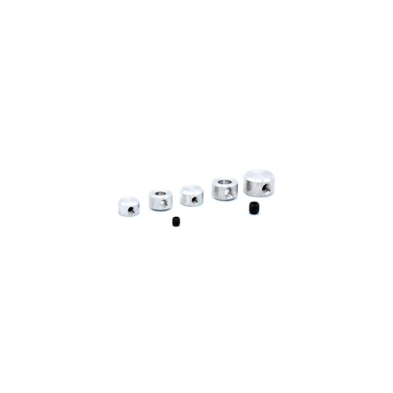 Bague arret Alu 6mn 4pcs - FLASH RC