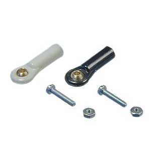 Chape M2 percée 1.6mn + boulons 2pcs - FLASH RC