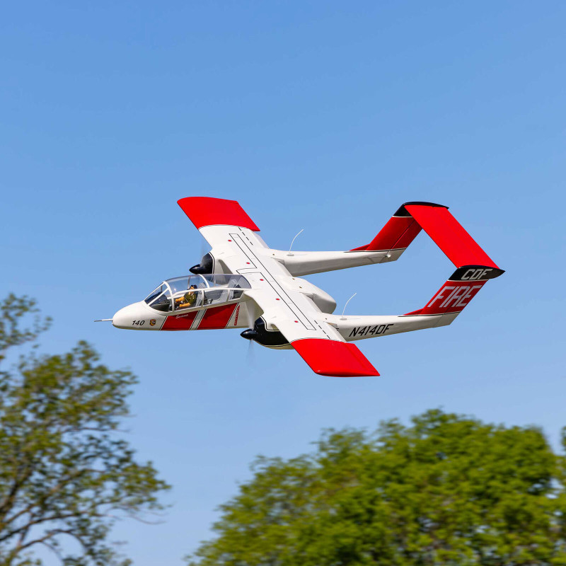Flugzeug Hangar 9 OV-10 Bronco 20cc ARF ca.2.16m 84" (Mit elektrischem Einziehfahrwerk)
