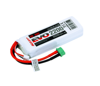 Propulsion batteries for RC planes - Lipo battery ROXXY EVO 3S 2200mAh 20C av.BID-Chip - FLASH RC