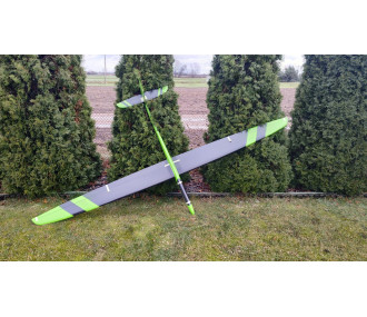 Planeador RC - GLIDER IT Walhalla FS xtr Verde/Carbono 3.15m - FLASH RC