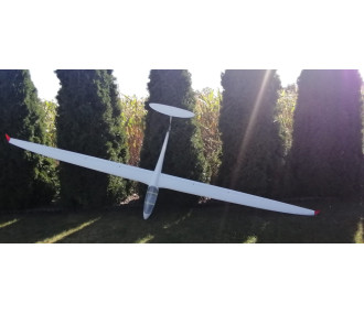 GLIDER IT Diana 3 FS xtr Bianco/Rosso 4,5m - FLASH RC