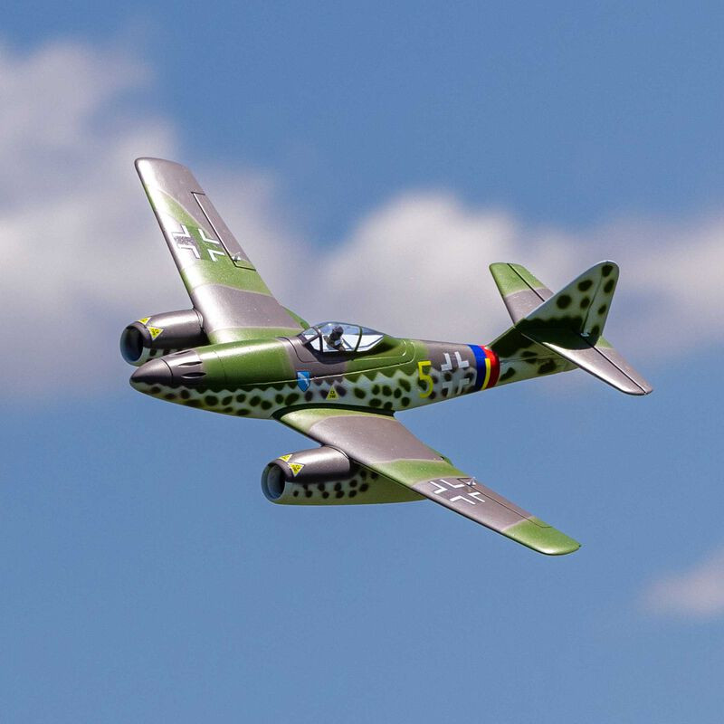Aerei - UMX Me 262 30mm EDF Jet BNF Basic con AS3X e SAFE Select, 660mm- FLASH RC