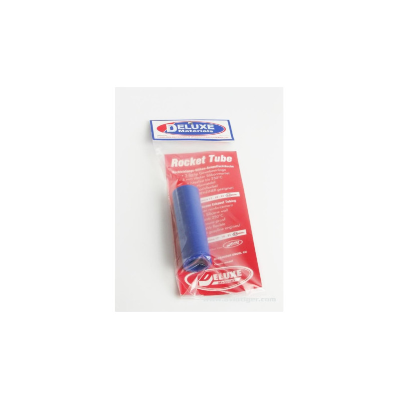TUBO IN SILICONE BLU 24MM/10CM