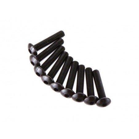 Ricambi per auto RC - AXIAL AX31195 Bussola esagonale a testa di bottone 2,6x12mm (10) - FLASH RC