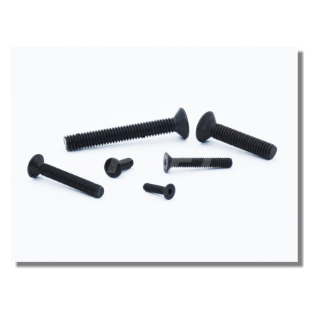 Tornillo hexagonal avellanado plano M4X30 10pcs