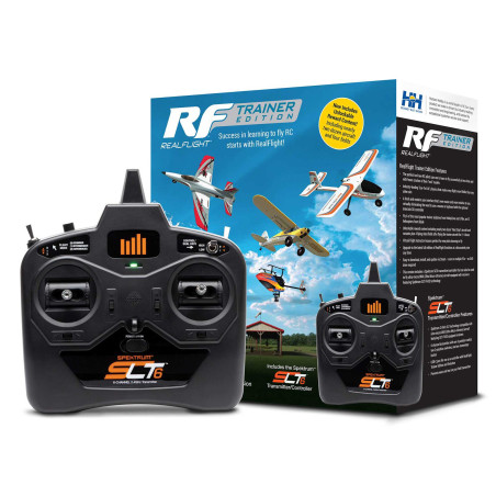 RealFlight Trainer Edition RC simulator with SLT6 transmitter/controller - FLASH RC