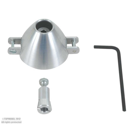 CONE ALU TURBO Ø45/Ø6,0mm - FLASH RC