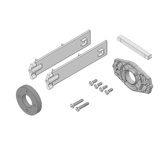 AcroMaster Multiplex motor mount with screws - FLASHRC