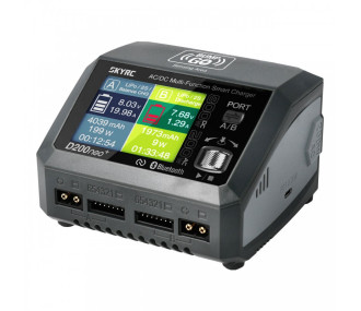 Charger D200 Neo+ NFC Duo 1-6s (AC 2x200W, DC 2x400) SKYRC - FLASH RC