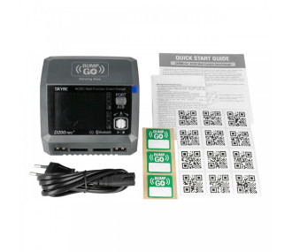 Ladegerät D200 Neo+ NFC Duo 1-6s (AC 2x200W, DC 2x400) SKYRC - FLASH RC 2