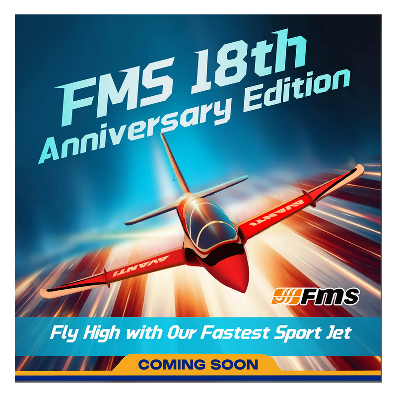 JET RC - FMS AVANTI PNP Jubiläumsedition - FLASH RC