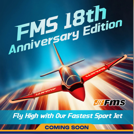 JET RC - FMS AVANTI PNP Edition Anniversaire - FLASH RC