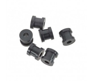 RC Car Parts - AXIAL AXA1356 Silicone Shock Bushing 7.5x8mm (6) - FLASH RC